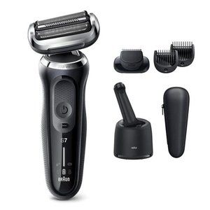 Electric Razor for Men, Waterproof Foil Shaver, Series 7 7075cc, Black